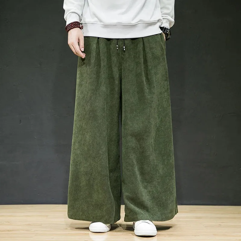 3Leaves Wide-Leg Corduroy Pants