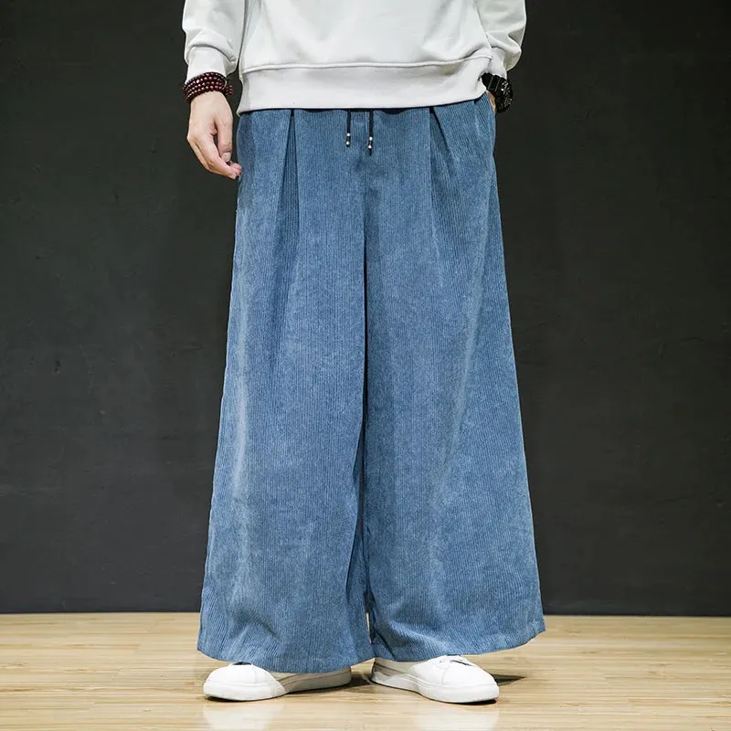 3Leaves Wide-Leg Corduroy Pants