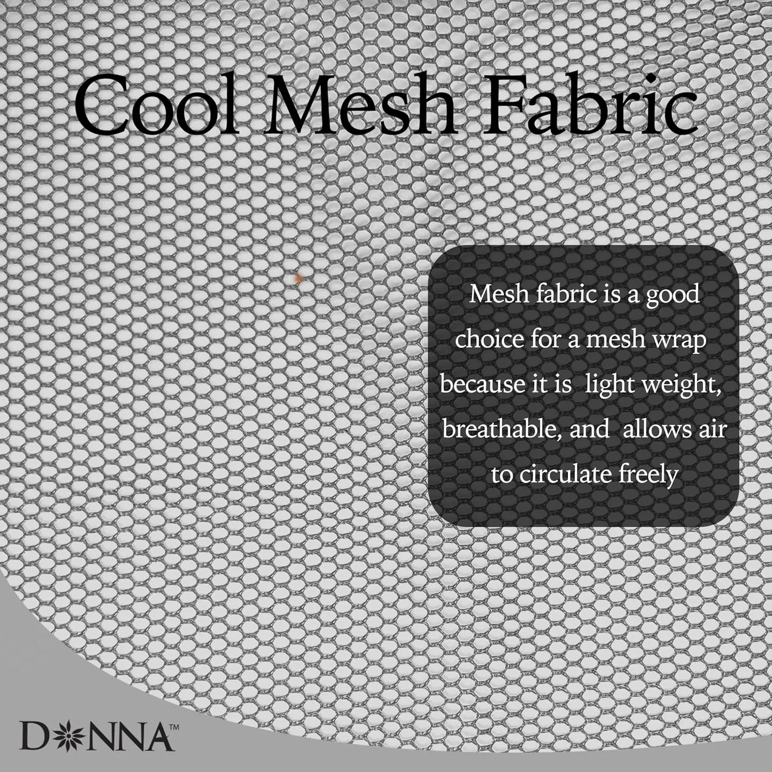 DONNA Argan Mesh Wrap Red Color 1PC - Face Wash Headbands for Women and Make up, Shower Cap