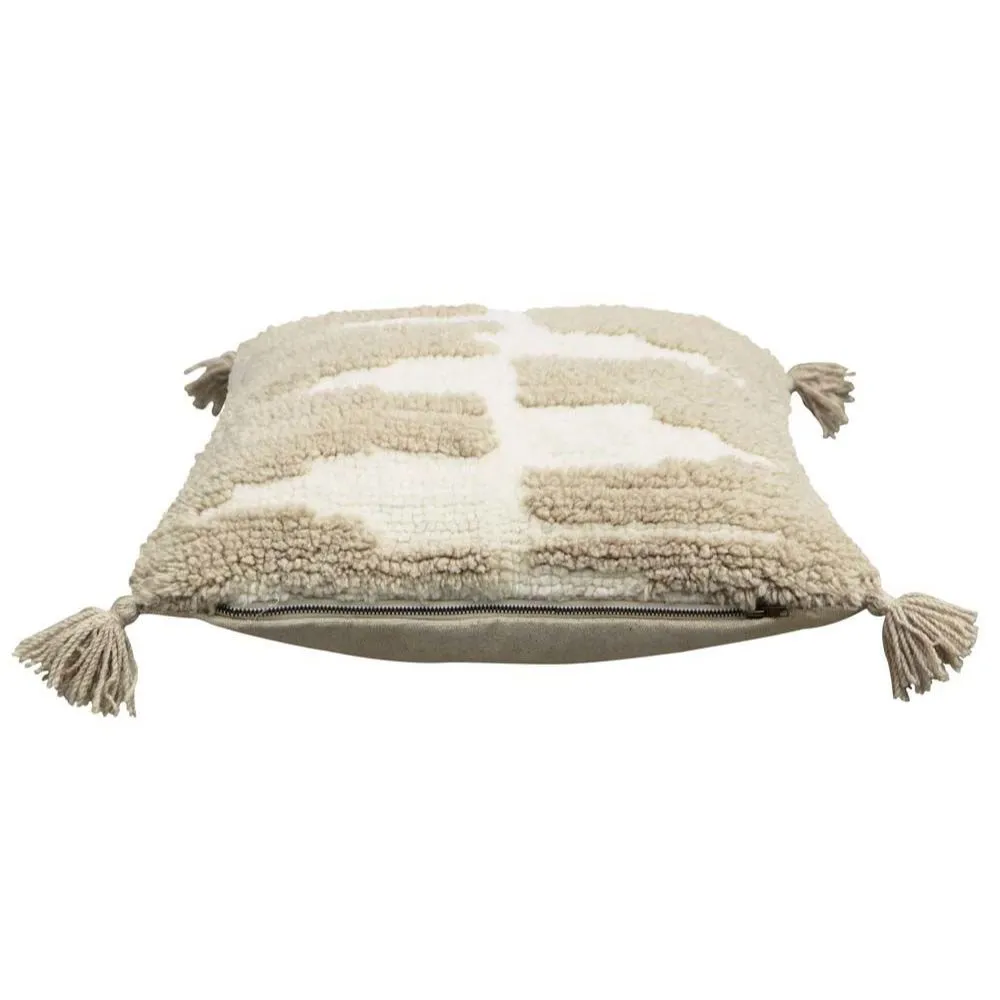 Lorena Canals Nomad Zagros Sandstone-Natural Machine Washable Cushion