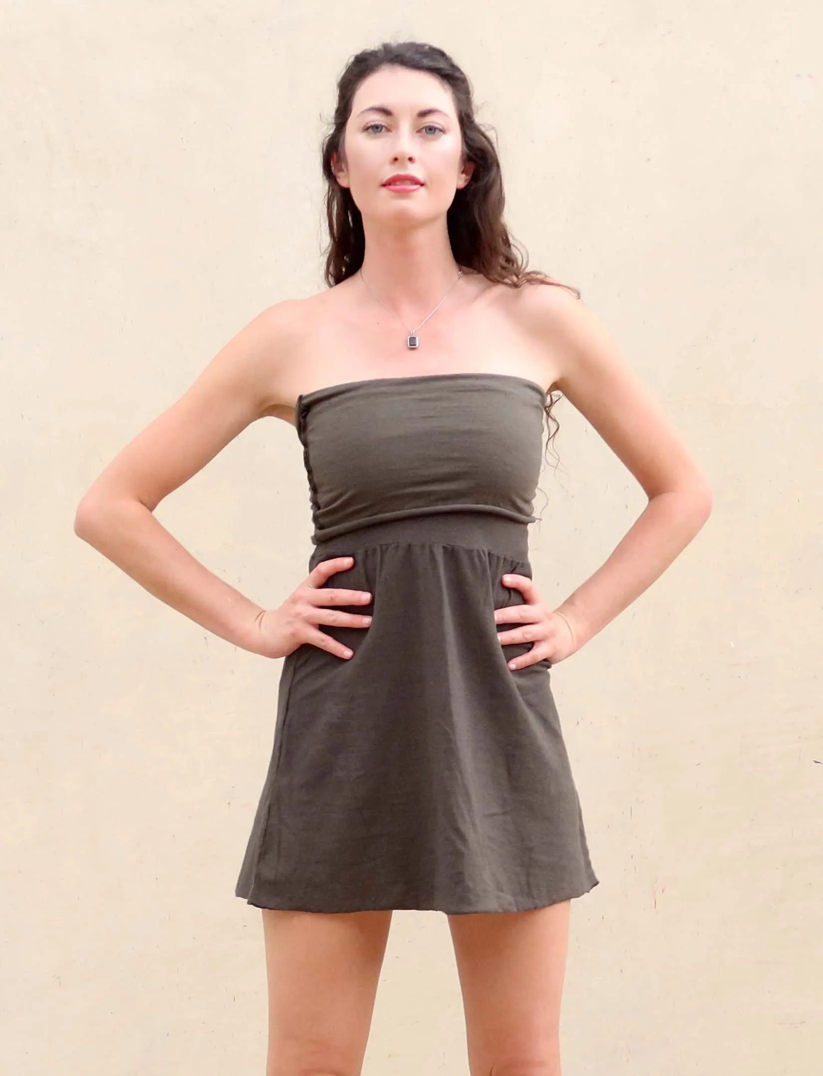 Love Me 2 Times Simplicity Short Dress