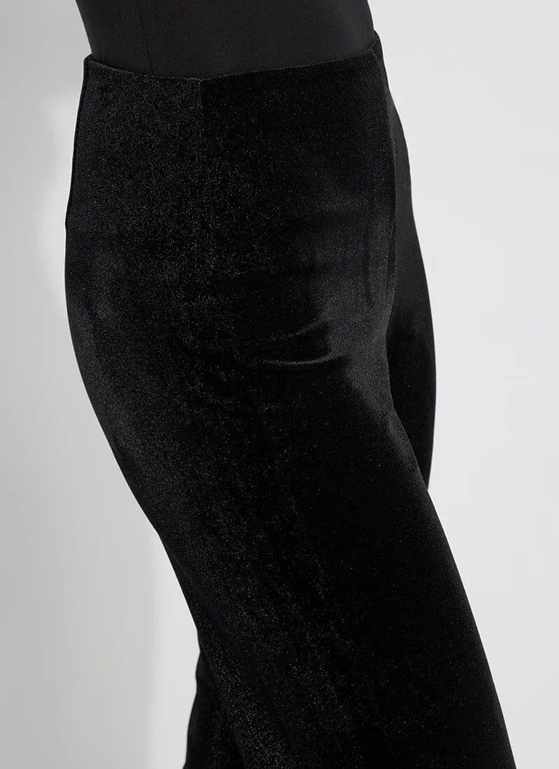 Metallic Foil Velvet Pant (31.5" Inseam)