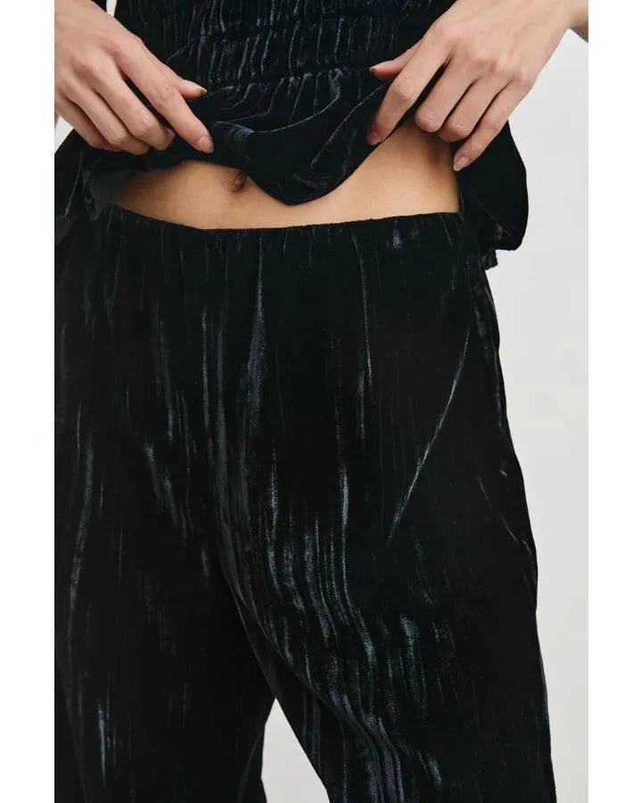 Rails Brissa Crinkle Velvet Pant