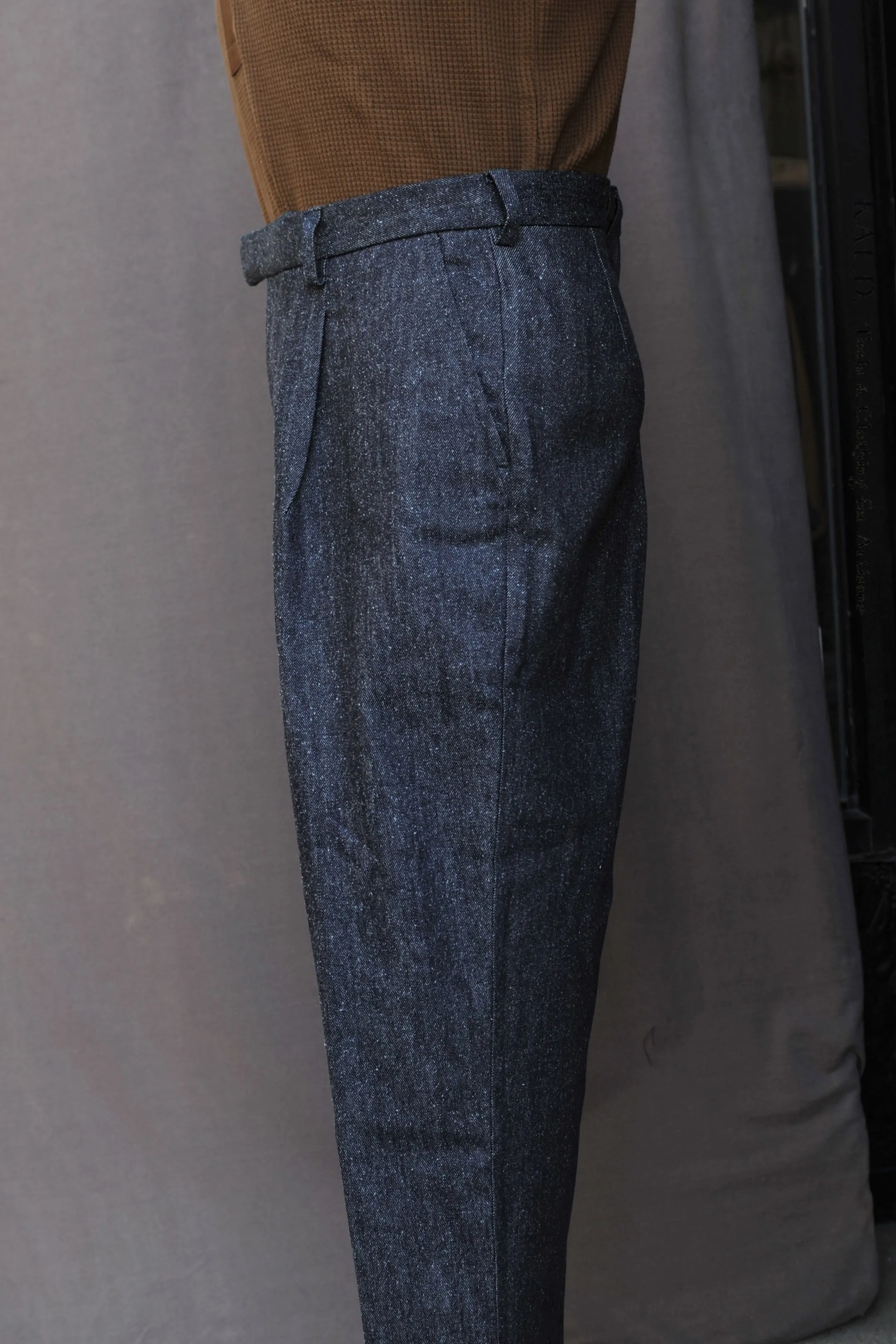 Sheffield Trousers - Cotton Linen Denim - S, M, L