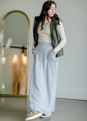 Zip Up Soft Quilted Pocket Vest - FINAL SALE