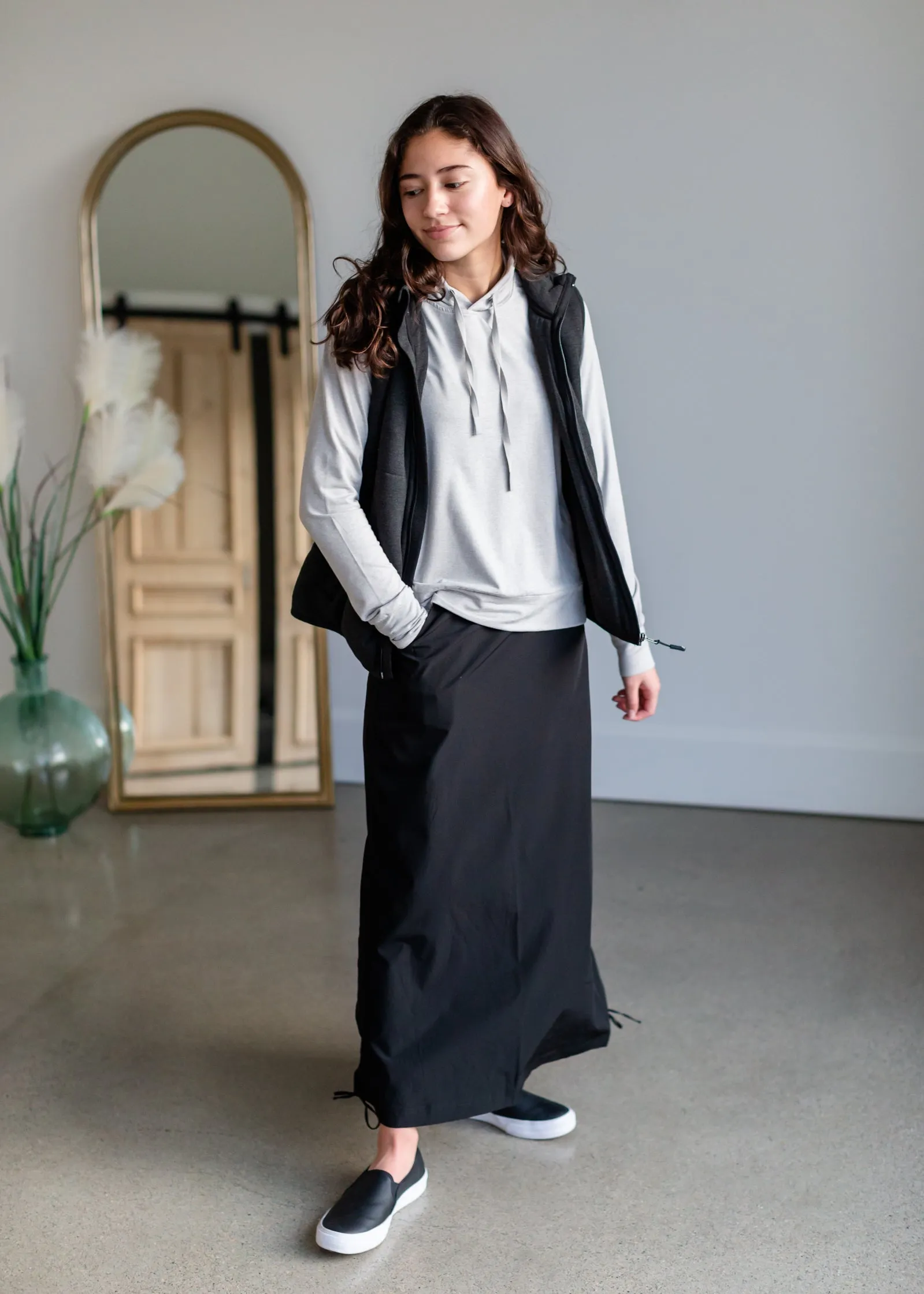 Zip Up Soft Quilted Pocket Vest - FINAL SALE
